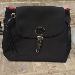 Dooney & Burke Nylon Flap Backpack